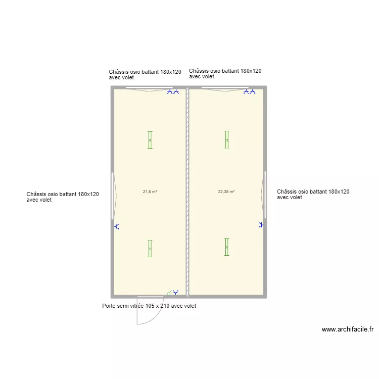 Ass Brieuc Chabart. Plan de 