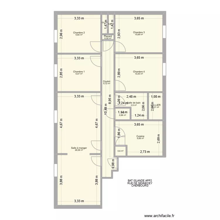 BAT ISLANDE APP2. Plan de 