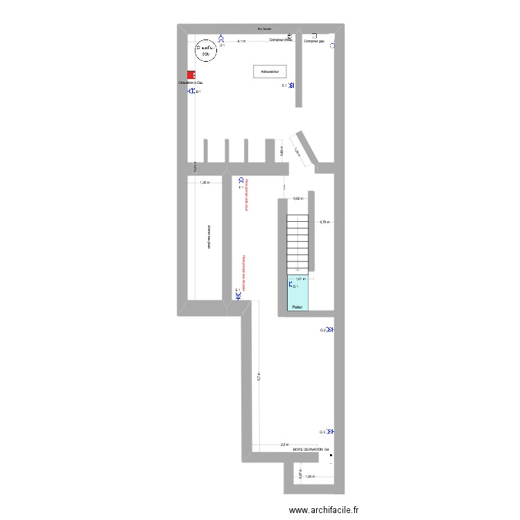 cave prise élec. Plan de 0 pièce et 0 m2