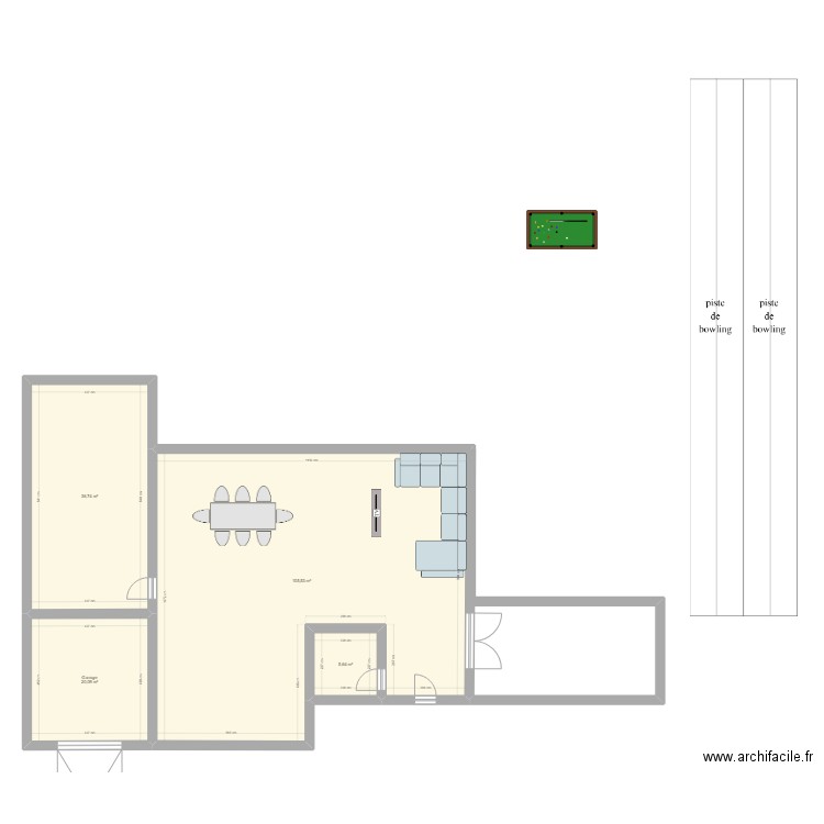my dream house !!!. Plan de 4 pièces et 168 m2