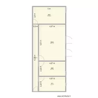 ouvrants sdb au fond