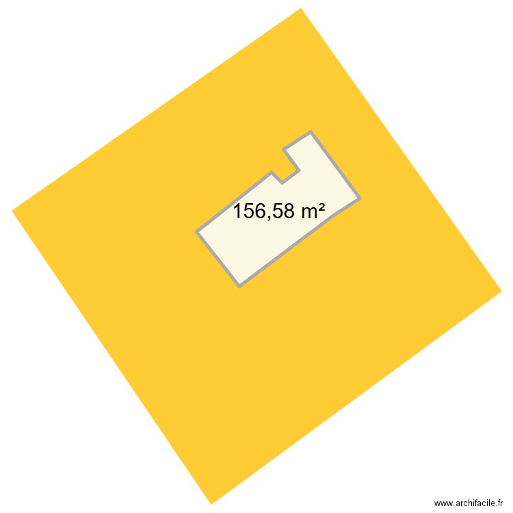cadastre2. Plan de 1 pièce et 157 m2