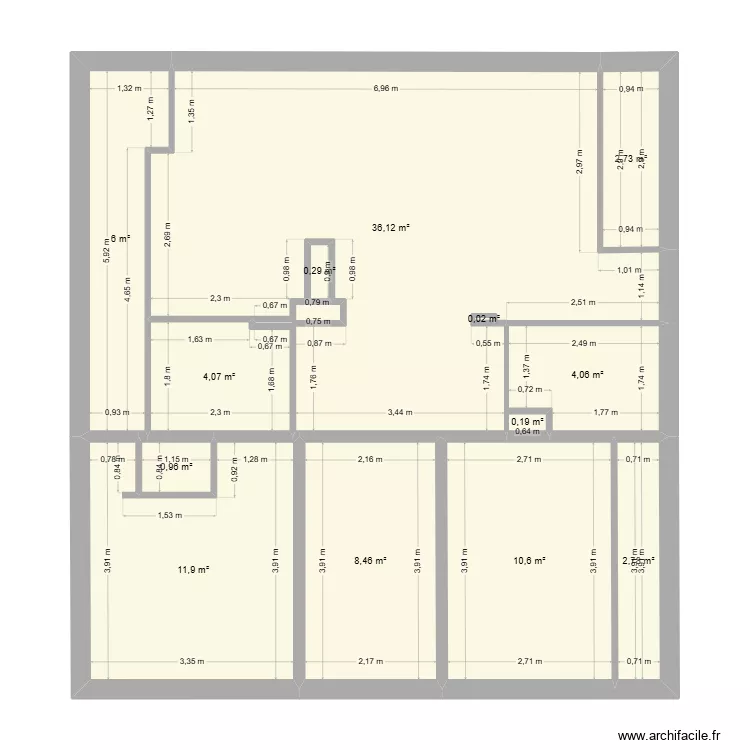 APT_9 CHEMIN COLINNE. Plan de 
