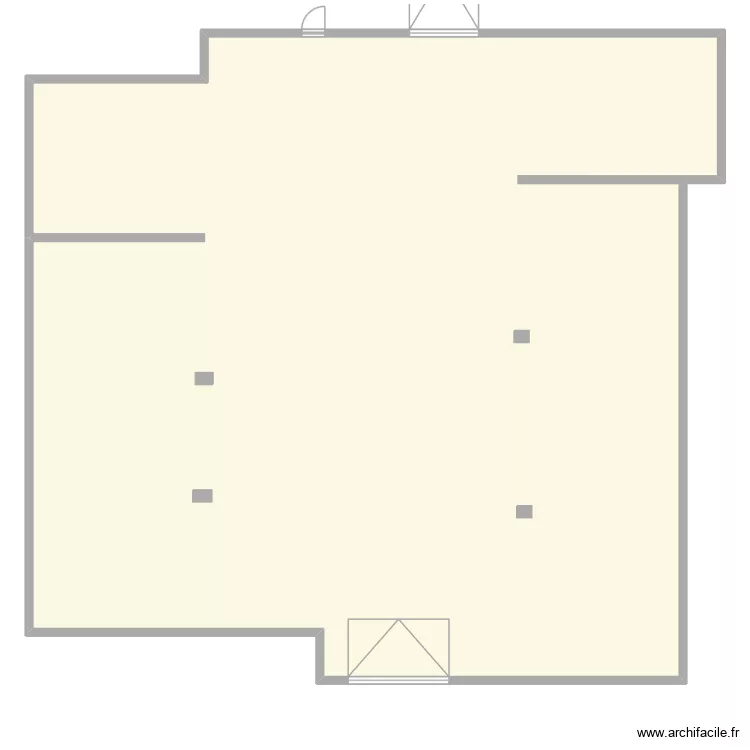 Kelder marnepand. Plan de 