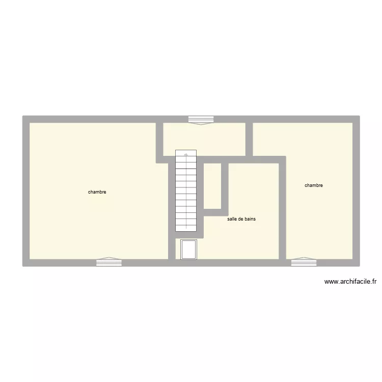 ramsamynaick étage état initial. Plan de 6 Pièces et 61 m² ramsamynaick étage état initial. Plan de 6 Pièces et 61 m²