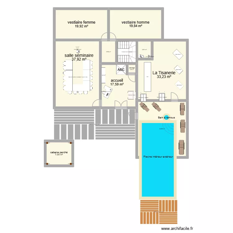 spa lyons. Plan de 10 pièces et 179 m² spa lyons. Plan de 10 pièces et 179 m²