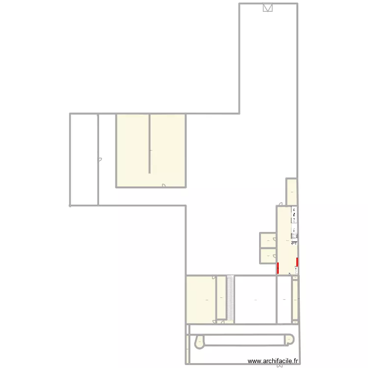 plan boucherie. Plan de 