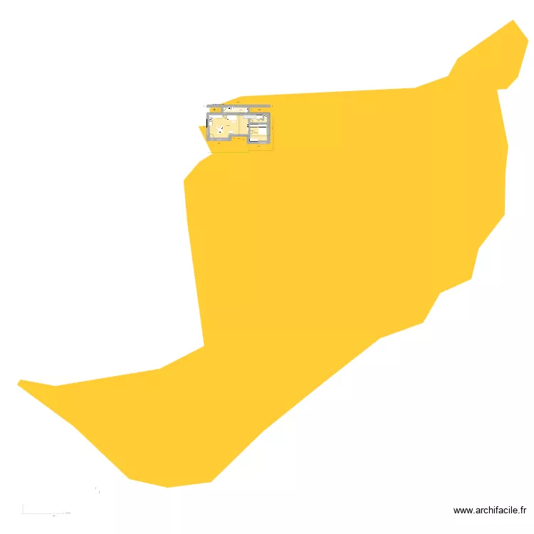 La Cout 5 cadastre. Plan de 