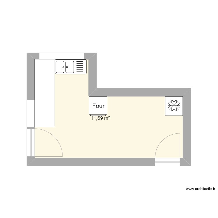 cuisine. Plan de 0 pièce et 0 m2