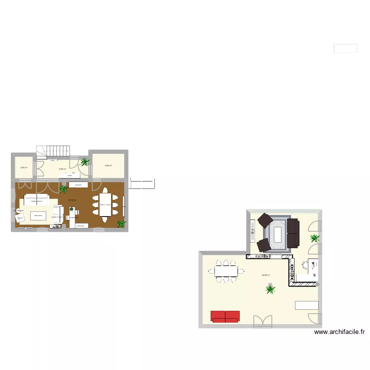 tinah. Plan de 5 et 109 m² tinah. Plan de 5 et 109 m²