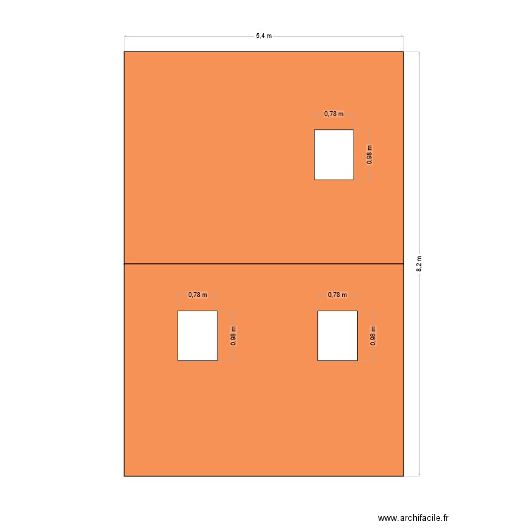 toiture. Plan de 0 pièce et 0 m2