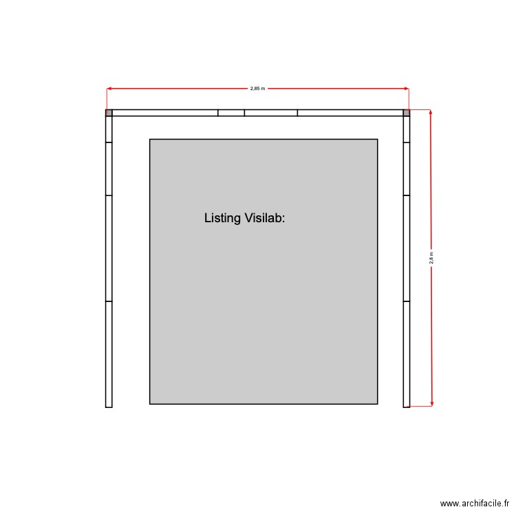 stand Visilab 2. Plan de 0 pièce et 0 m2