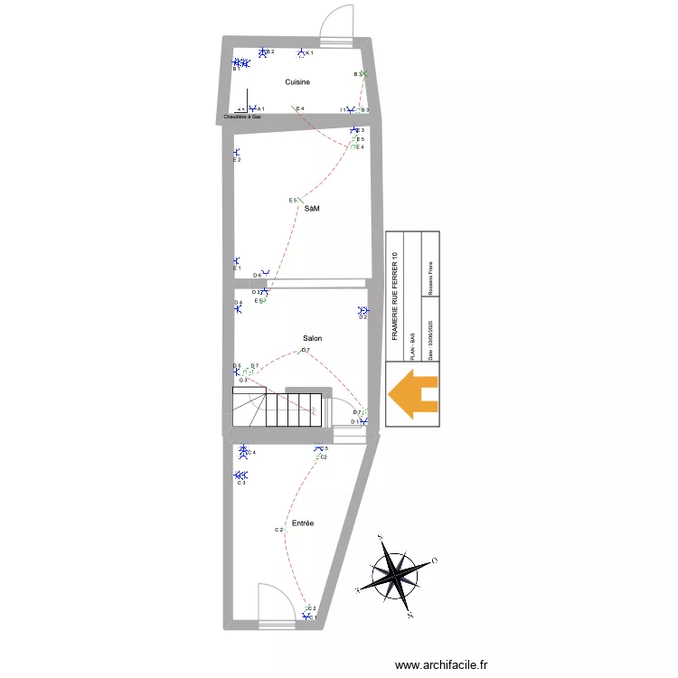 Framerie Ferrer10. Plan de Framerie Ferrer10. Plan de
