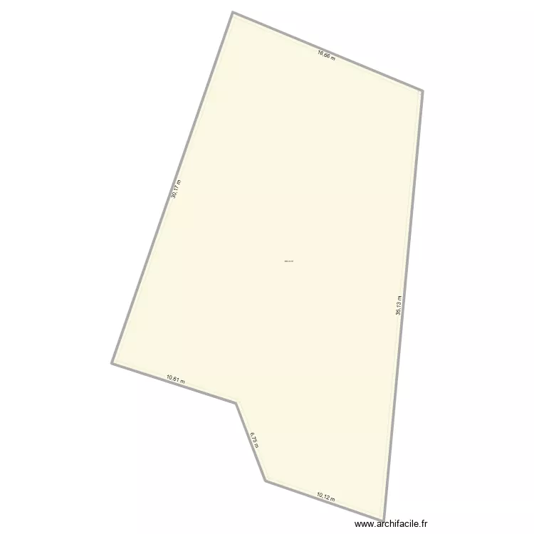 terrain proche coll&egrave;ge. Plan de 1  et 654 m²