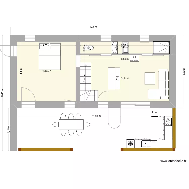 MAISON JACK 2. Plan de 
