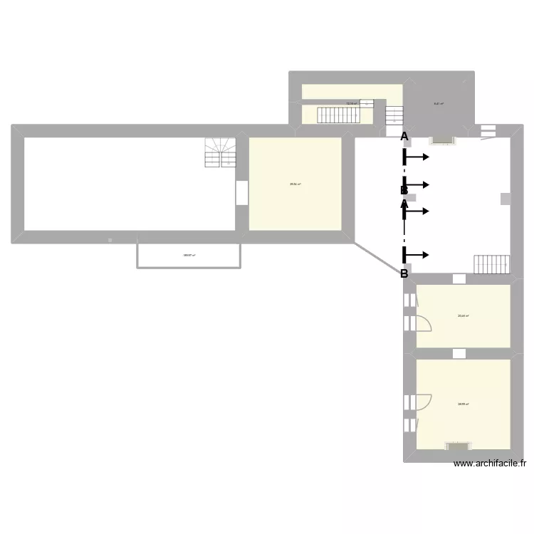 surfaces plancher. Plan de 6 et 106 m² surfaces plancher. Plan de 6 et 106 m²