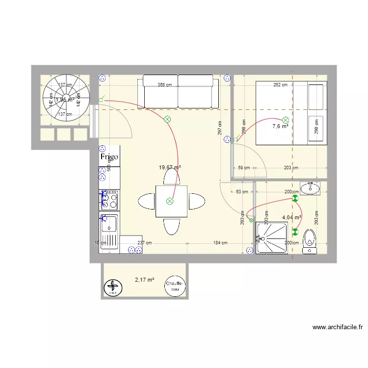 CLEMENCE LE GALL. Plan de 