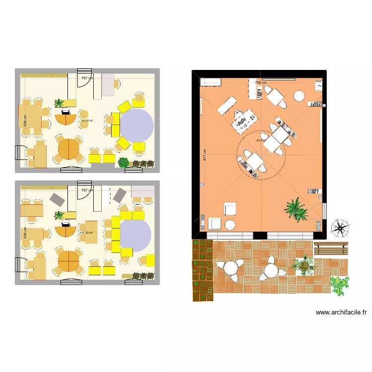 CASSIOPEE. Plan de 