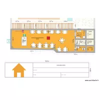 plan &eacute;tage espace d&eacute;tente