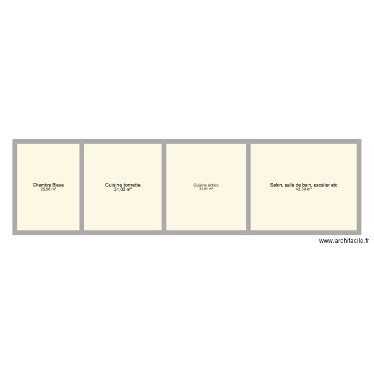 Plan officiel Les Glandons. Plan de 4 pièces et 130 m2