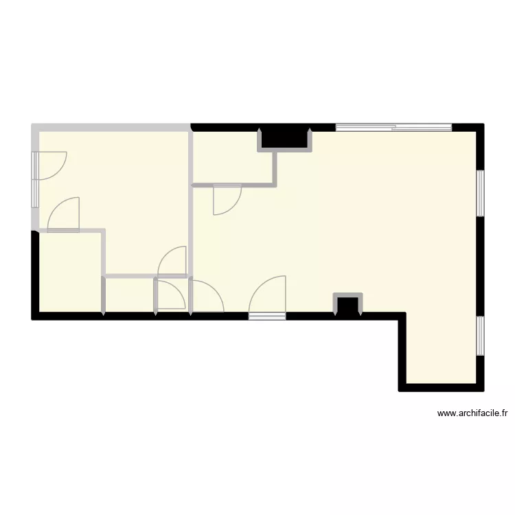 Riri&rsquo;s flat. Plan de 8  et 67 m²
