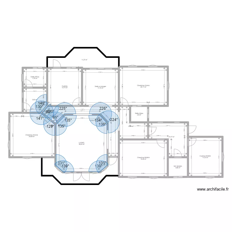 Plan Majunga. Plan de 16 et 202 m² Plan Majunga. Plan de 16 et 202 m²