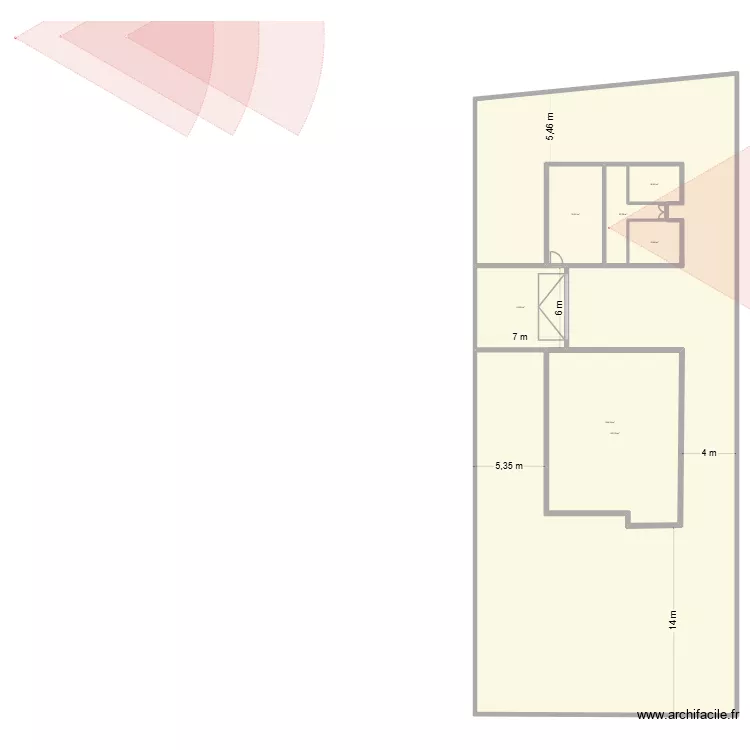 plan de masse maison en sigal. Plan de 7 Pièces et 898 m²
