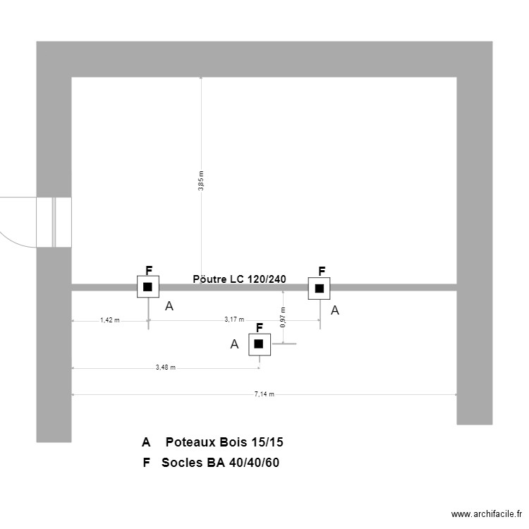 Espaces plots BA . Plan de 0 pièce et 0 m2