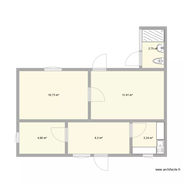 Maison Gardien 2. Plan de 