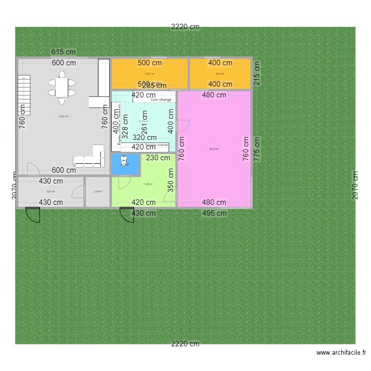 milieux d'accuille01. Plan de 0 pièce et 0 m2