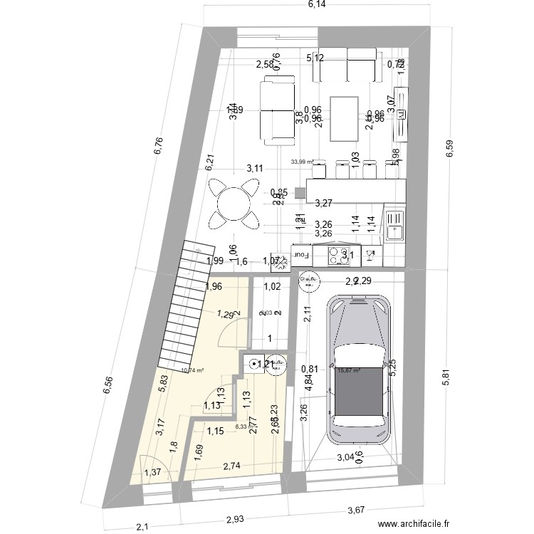 News RDC 3. Plan de 10 pièces et 139 m2