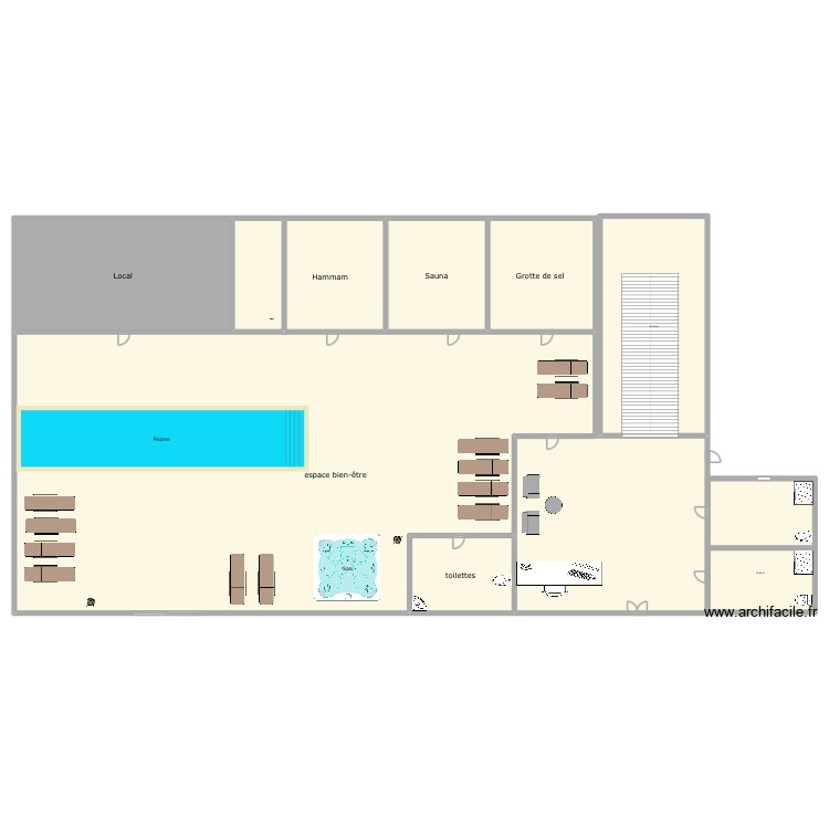 Le fairway. Plan de 0 pièce et 0 m2
