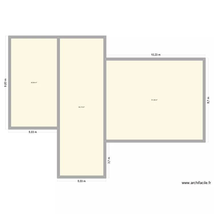 plan 1. Plan de 0 pièce et 0 m2