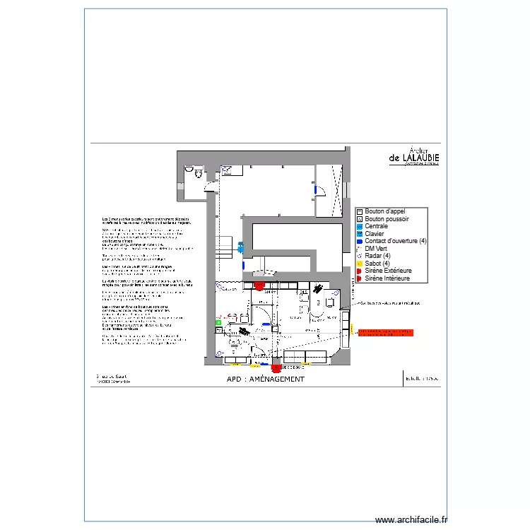 L'or D&eacute;co. Plan de 