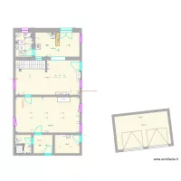 Maison Arquennes &eacute;lectricit&eacute; RDC + Garage