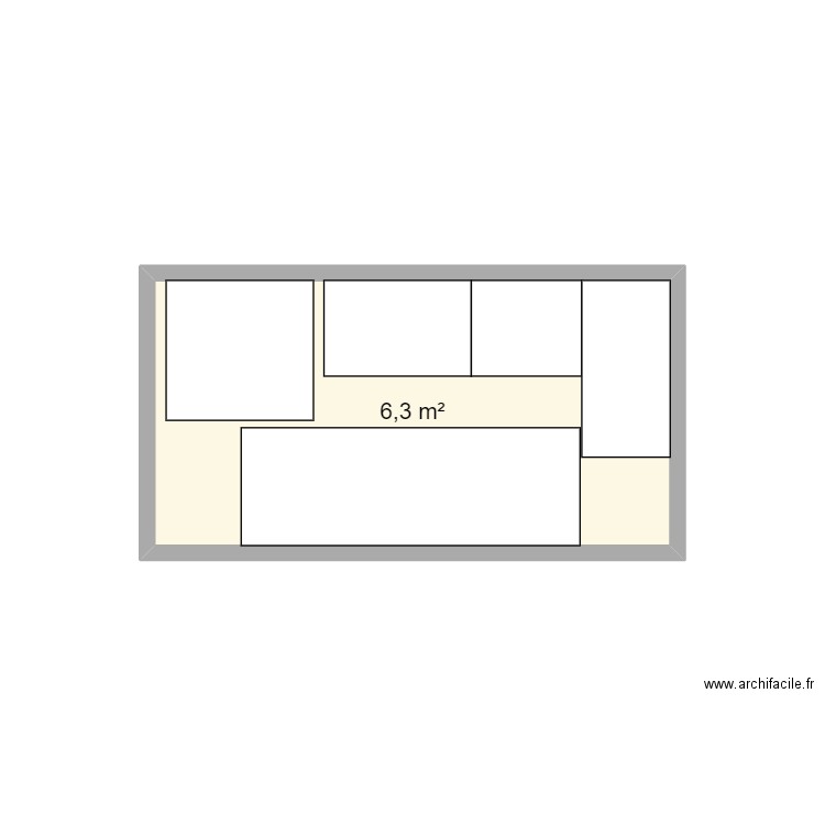 cuisine extérieur. Plan de 0 pièce et 0 m2