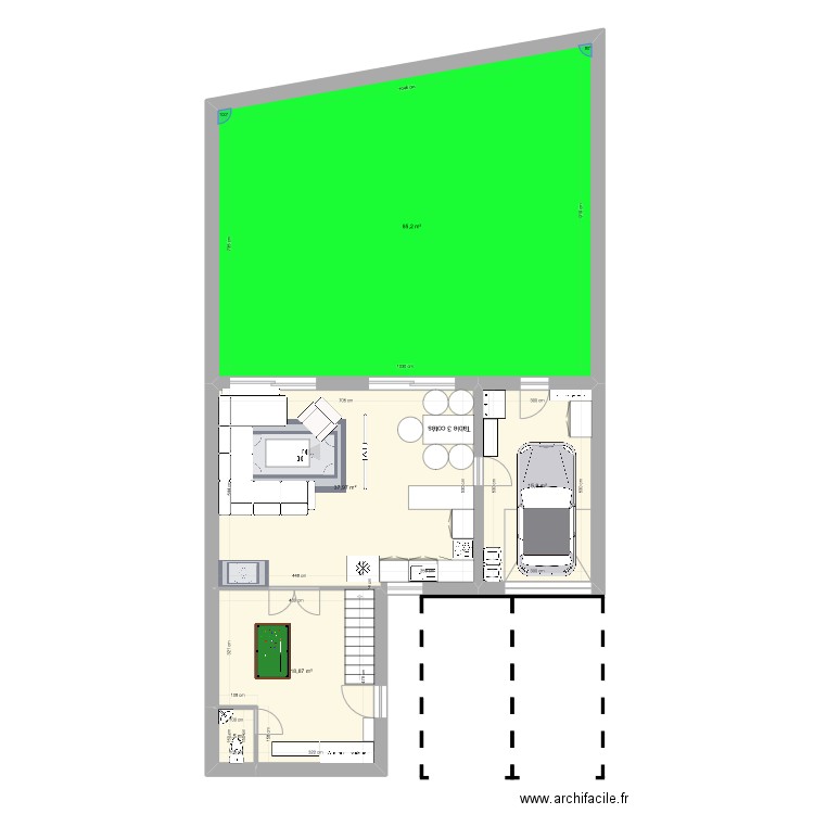 ChaLou_Nomain_Louis_v2. Plan de 14 pièces et 235 m2