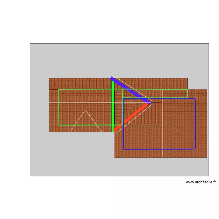 TOITURE THONES. Plan de 