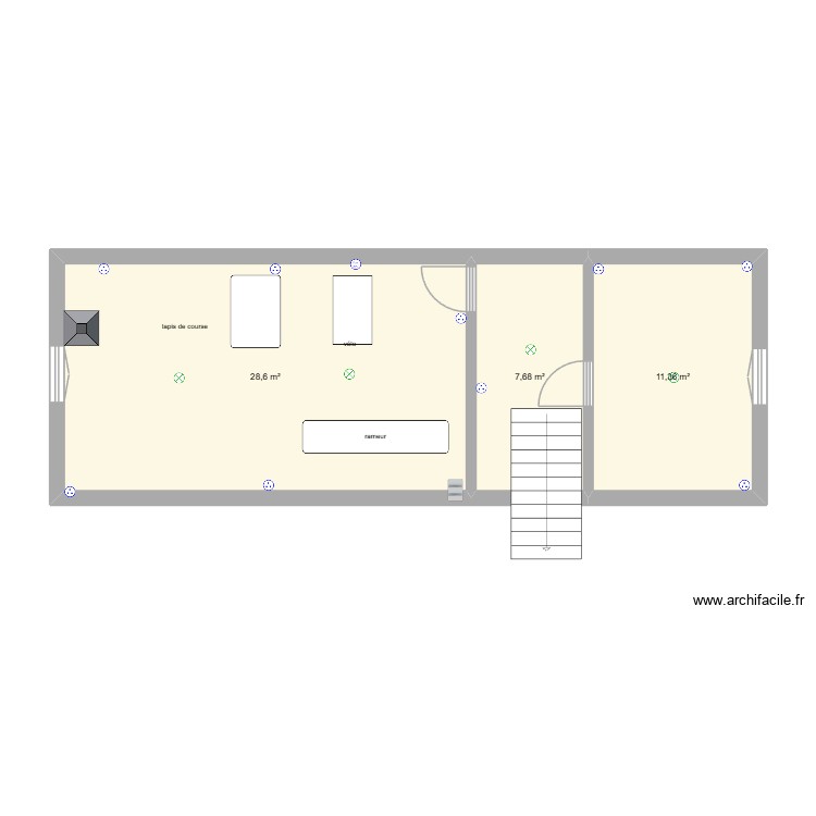 Combles 3. Plan de 0 pièce et 0 m2