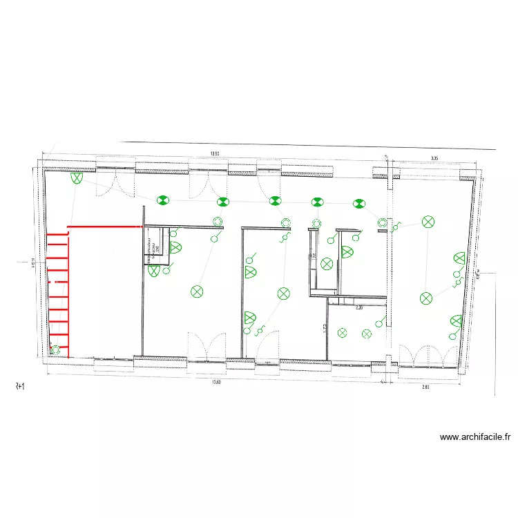 ETAGE ECLAIRAGE. Plan de ETAGE ECLAIRAGE. Plan de