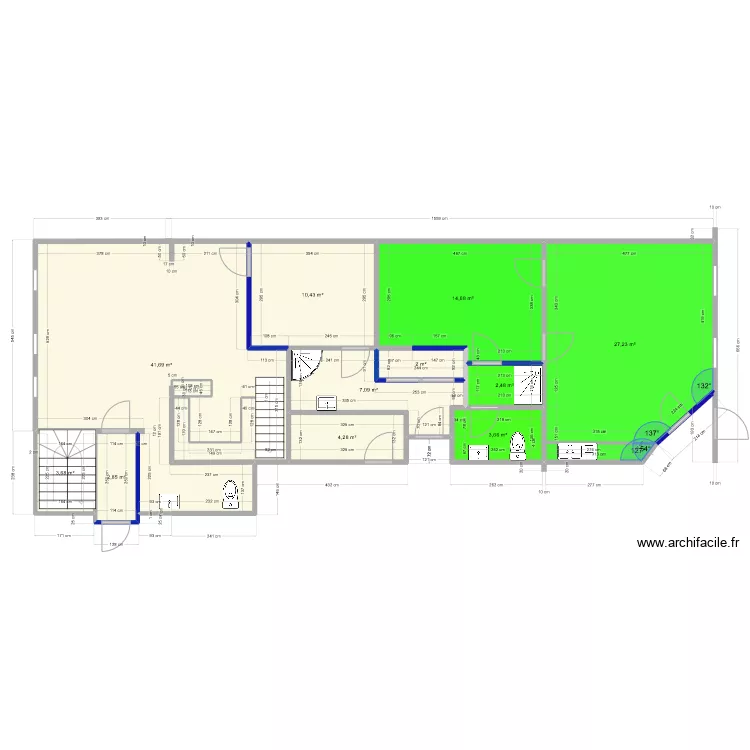 pontiac ap 1. Plan de 