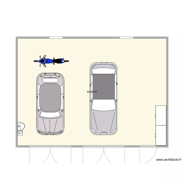 garage final. Plan de 