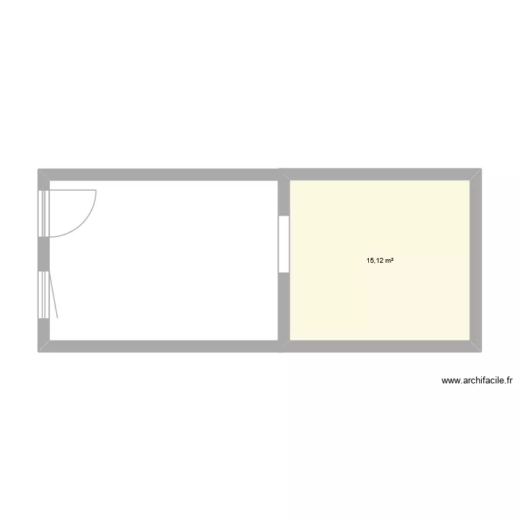 maison roussillon. Plan de 1 Pièce et 15 m² maison roussillon. Plan de 1 Pièce et 15 m²