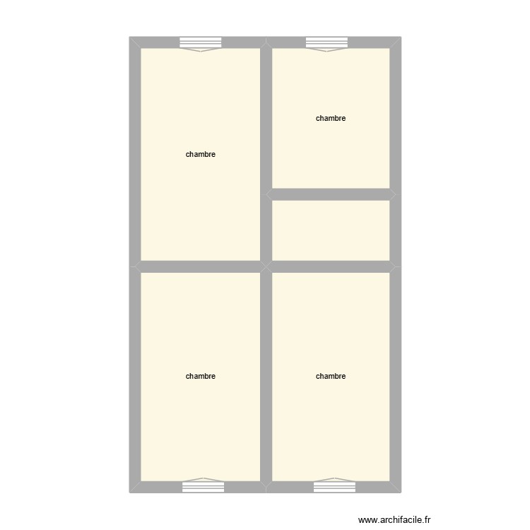 lacaud N+2 &eacute;tat initial. Plan de 0 pièce et 0 m2
