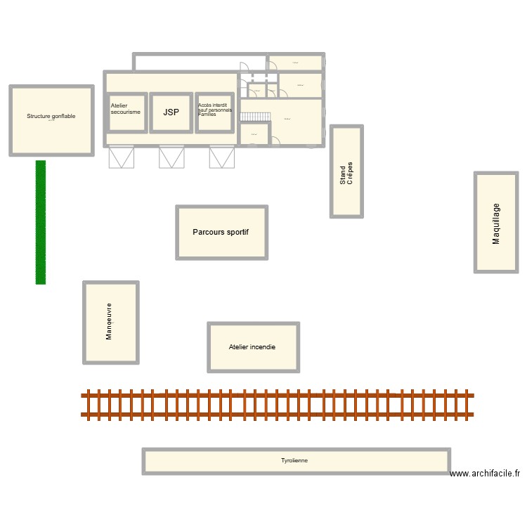 Cs Les Adrets. Plan de 17 pièces et 463 m2