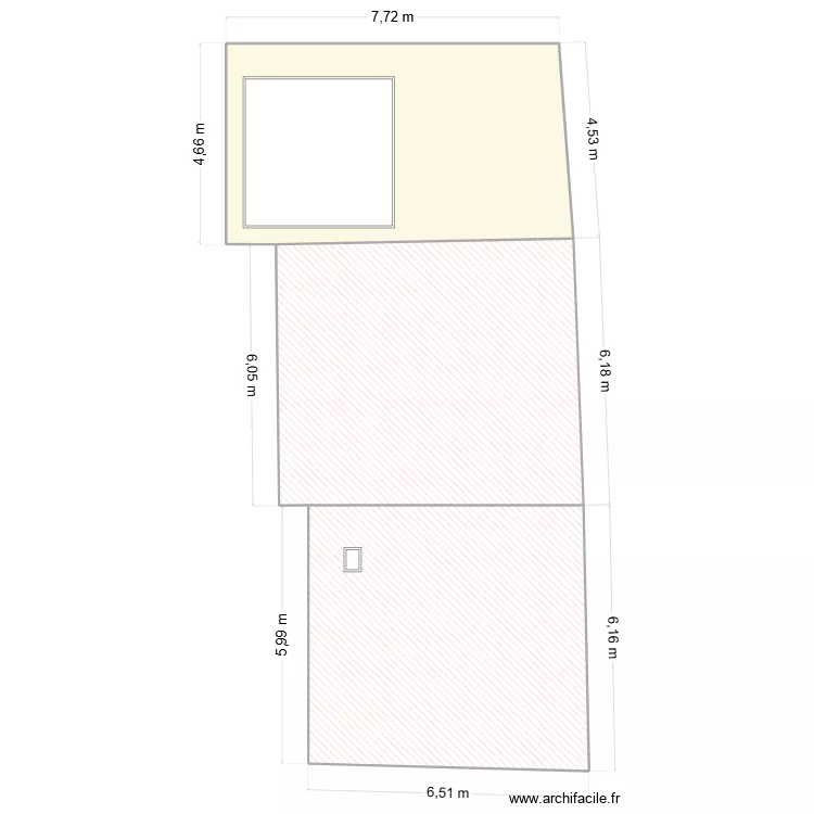 PLAN DE MASSE CHATEAUNEUF. Plan de 