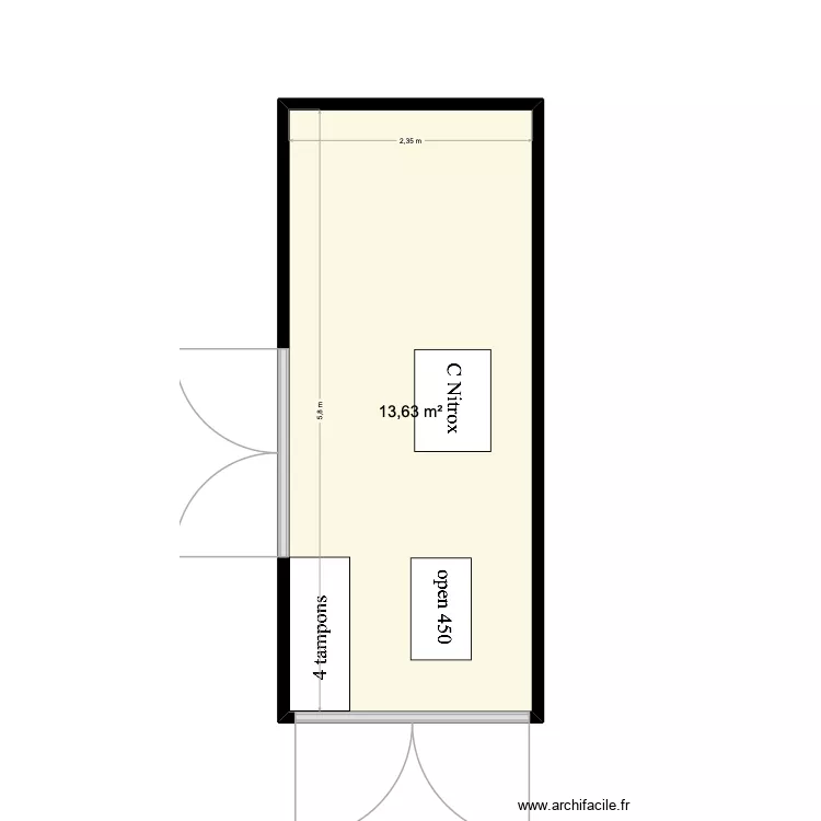 compresseur. Plan de 1 et 14 m² compresseur. Plan de 1 et 14 m²