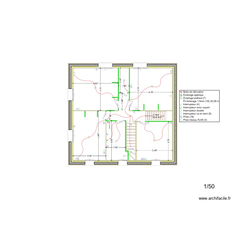 ROUXEL - PLENEUF R+1. Plan de 0 pièce et 0 m2 ROUXEL - PLENEUF R+1. Plan de 0 pièce et 0 m2