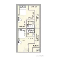 R+1 LAC BLEU V4 modif chambre et SDB
