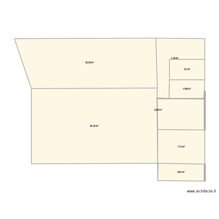 RDC. Plan de 0 pièce et 0 m2